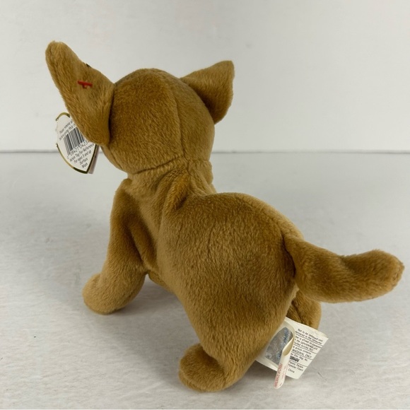 Ty Beanie Baby Tiny the Dog,  Chihuahua New MWMTs 7" 16cm Rare - Picture 6 of 9